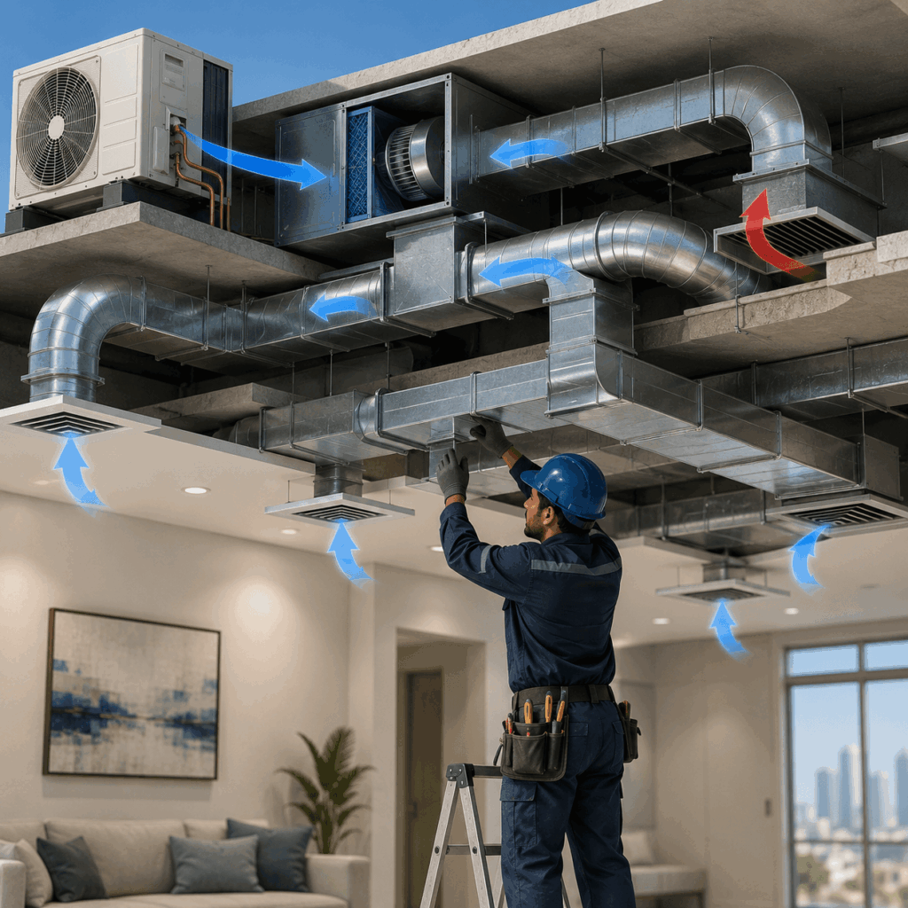 How duct cleaning works